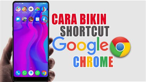 Cara Buat Shortcut Google Chrome